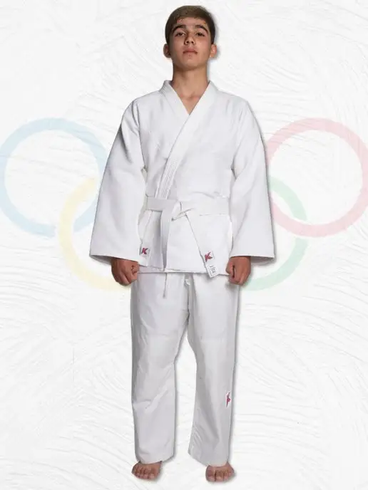 KURASH Кимоно для дзюдо взрослое 360 гм, белый, фото 7