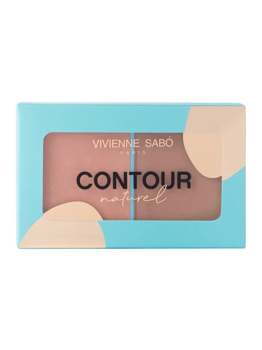 VIVIENNE SABO Палетка для контуринга лица Naturel 60 г 04, 60 г, фото 2