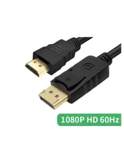 Кабель DP HDMI нет бренда 111454562 купить за 379 ₽ в интернет-магазине Wildberries