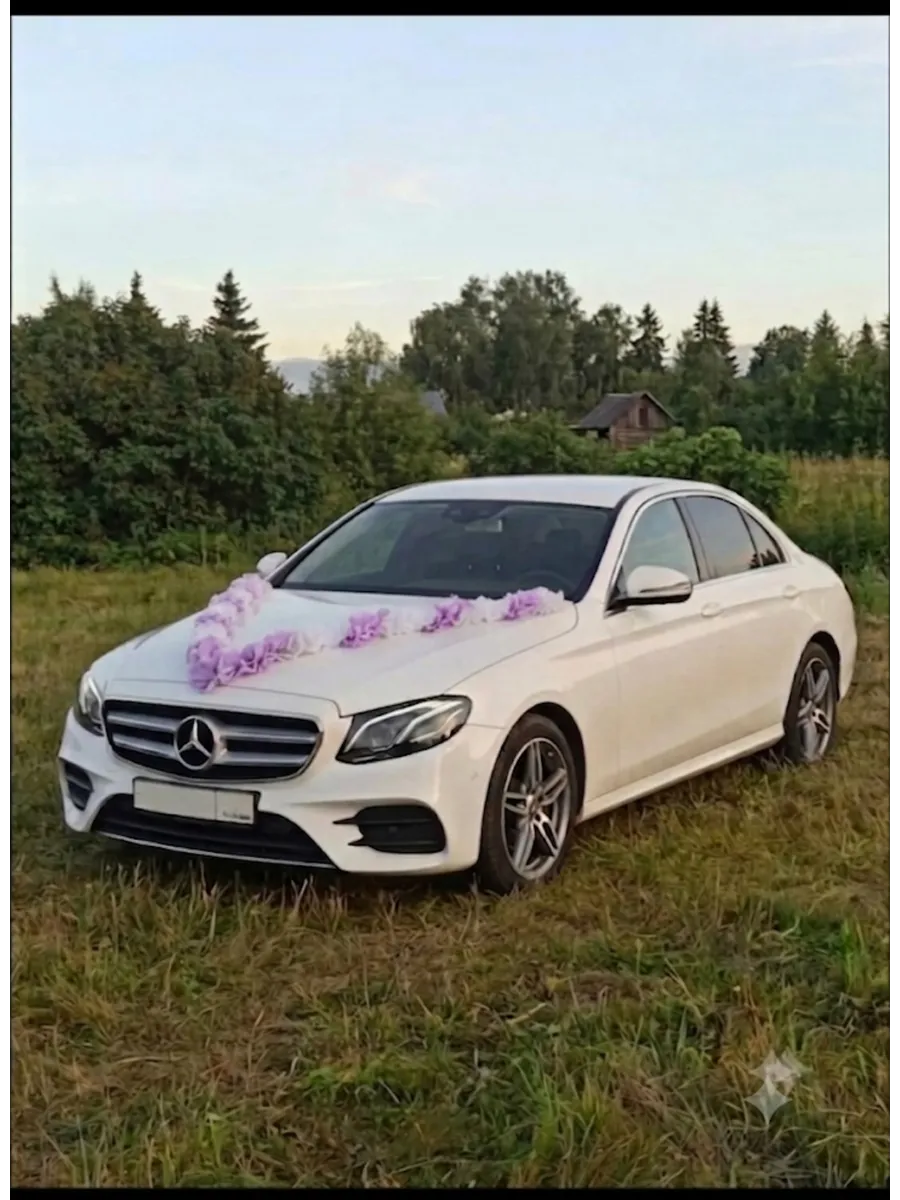 Свадебная лента на машину
