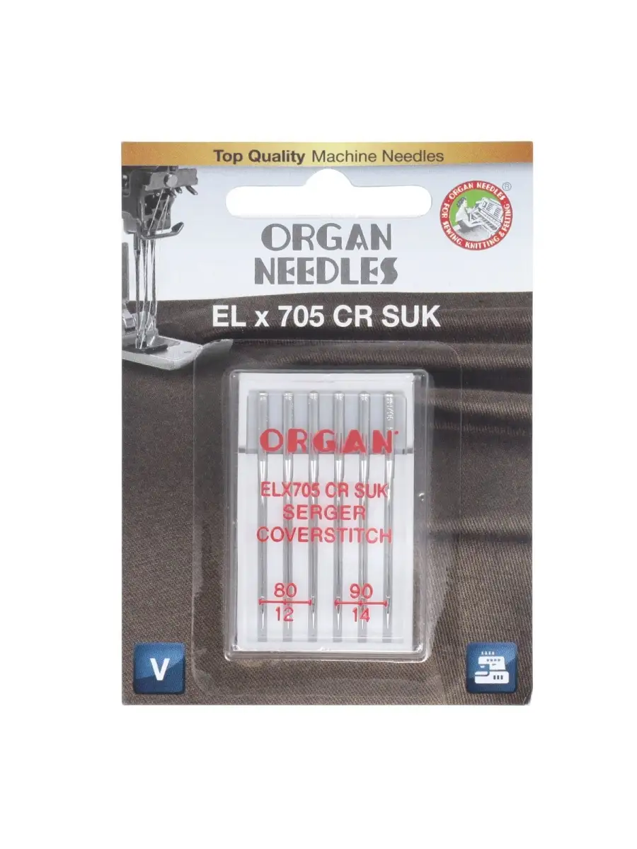 Иглы для швейной машинки Набор игл 6 шт ORGAN 111482806 купить за 523 ₽ в  интернет-магазине Wildberries