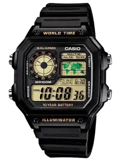 AE-1200WH-1B CASIO 111486626 купить за 4 382 ₽ в интернет-магазине Wildberries