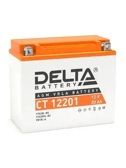 Аккумулятор Delta CT 12201 (12V / 20Ah) DELTA BATTERY 111519651 купить за 5 625 ₽ в интернет-магазине Wildberries