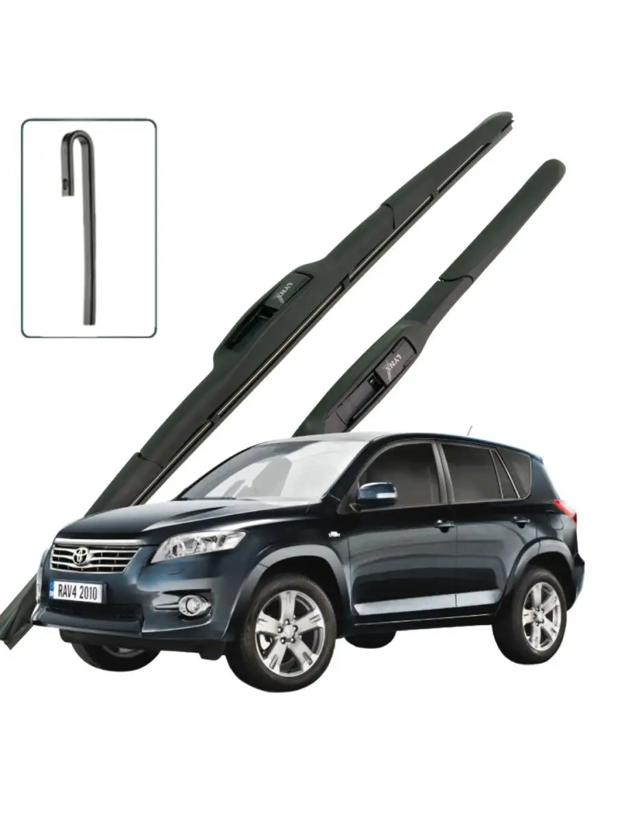 Дворники Toyota RAV4 (3) XA30 Тойота РАВ4 2010-2013 LYNXauto 111520403  купить за 1 654 ₽ в интернет-магазине Wildberries