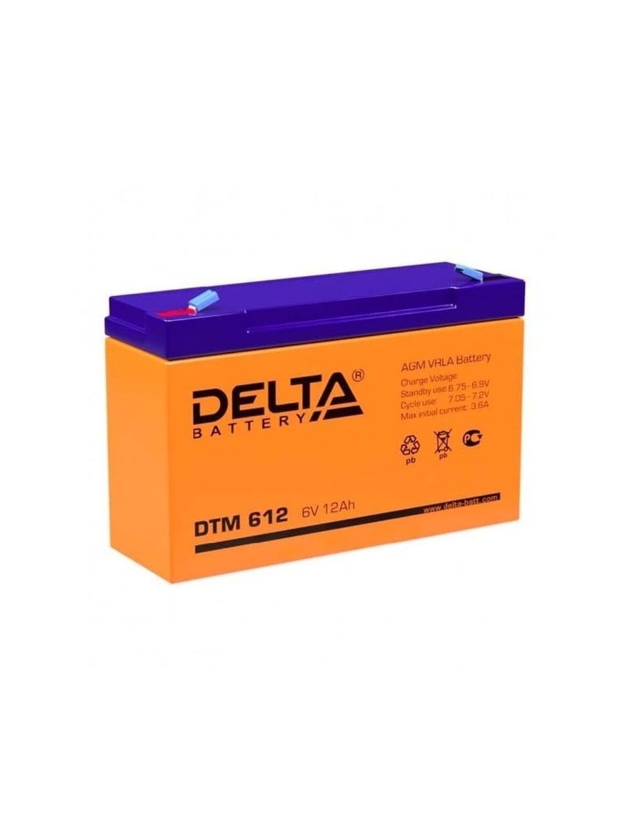 Батарея Delta DTM 607. Delta DTM 612. Аккумулятор Delta DTM 612. Delta DTM 607 (6в/7ач).