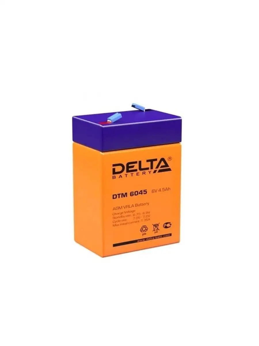Аккумуляторная батарея Delta DTM 6045