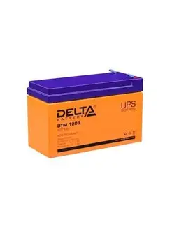 Аккумуляторная батарея DELTA DTM 1209 DELTA BATTERY 111551255 купить за 2 490 ₽ в интернет-магазине Wildberries