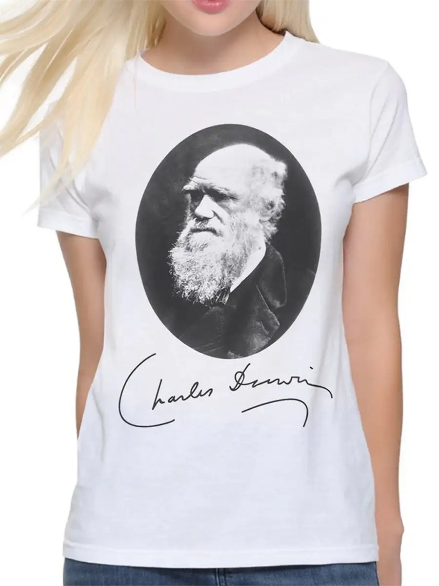 Charles Darwin DreamShirts Studio 111580177 969 Wildberries